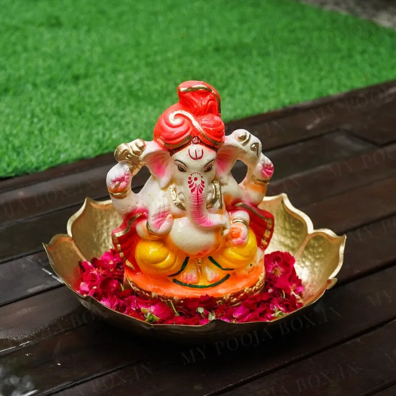 10INCH Mantreshaya Eco-Friendly Ganpati | Plant-A-Ganesha