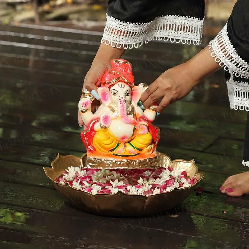 10INCH Mantreshaya Eco-Friendly Ganpati | Plant-A-Ganesha