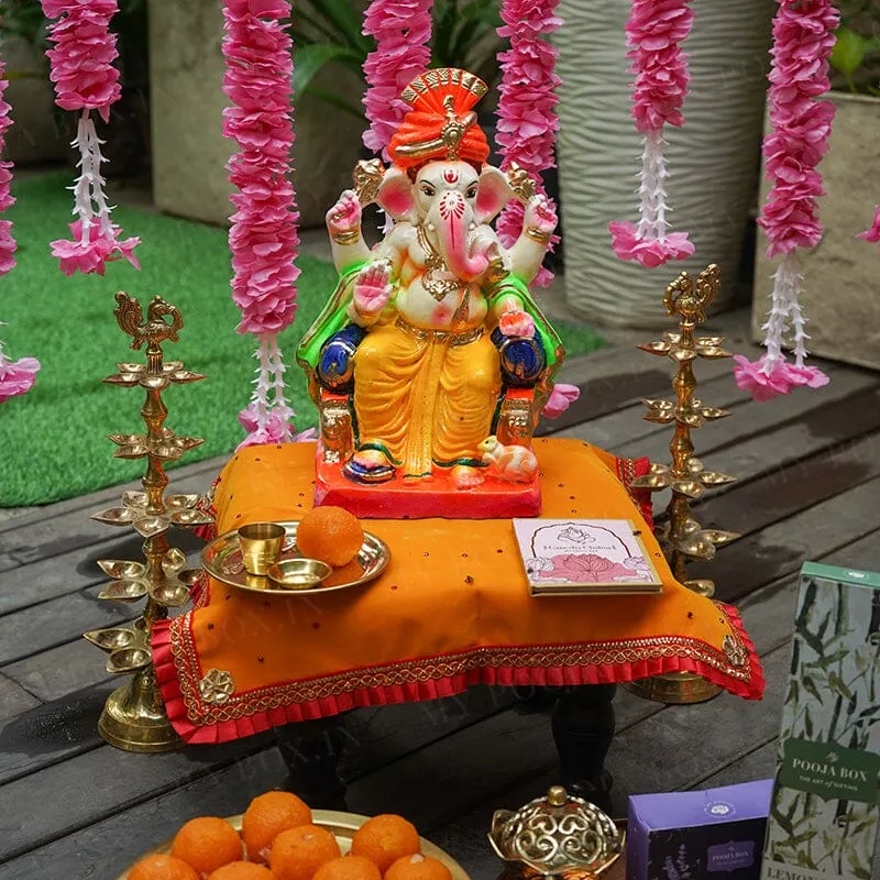 1.2FEET Siddhipriya Eco-Friendly Ganpati | Plant-A-Ganesha