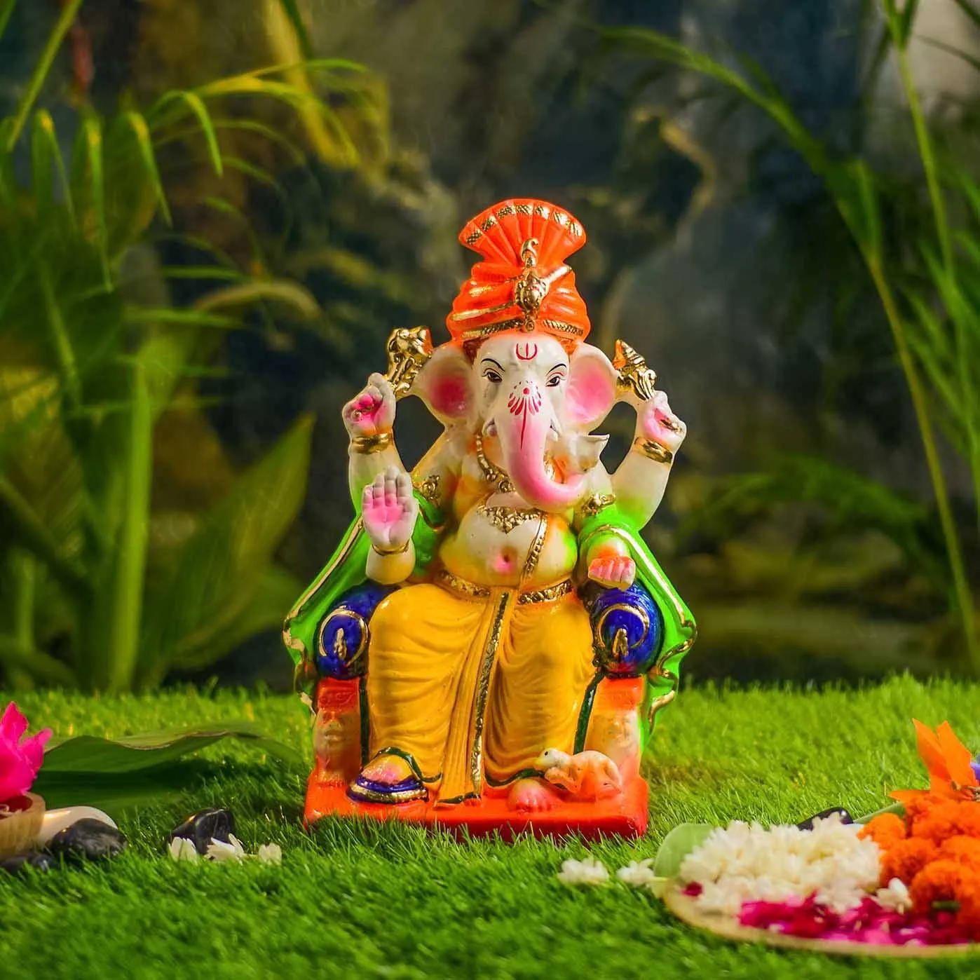 1.2FEET Siddhipriya Eco-Friendly Ganpati | Plant-A-Ganesha