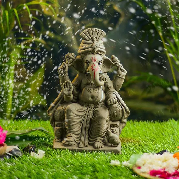 1.2FEET Siddhipriya Eco-Friendly Ganpati | Plant-A-Ganesha