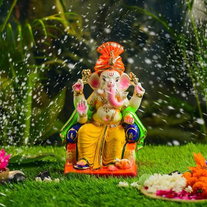 1.2FEET Siddhipriya Eco-Friendly Ganpati | Plant-A-Ganesha