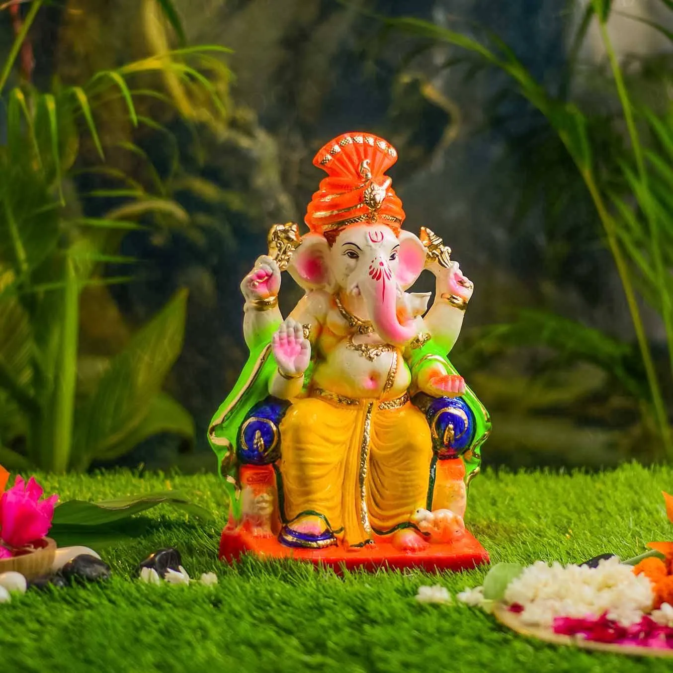 1.2FEET Siddhipriya Eco-Friendly Ganpati | Plant-A-Ganesha