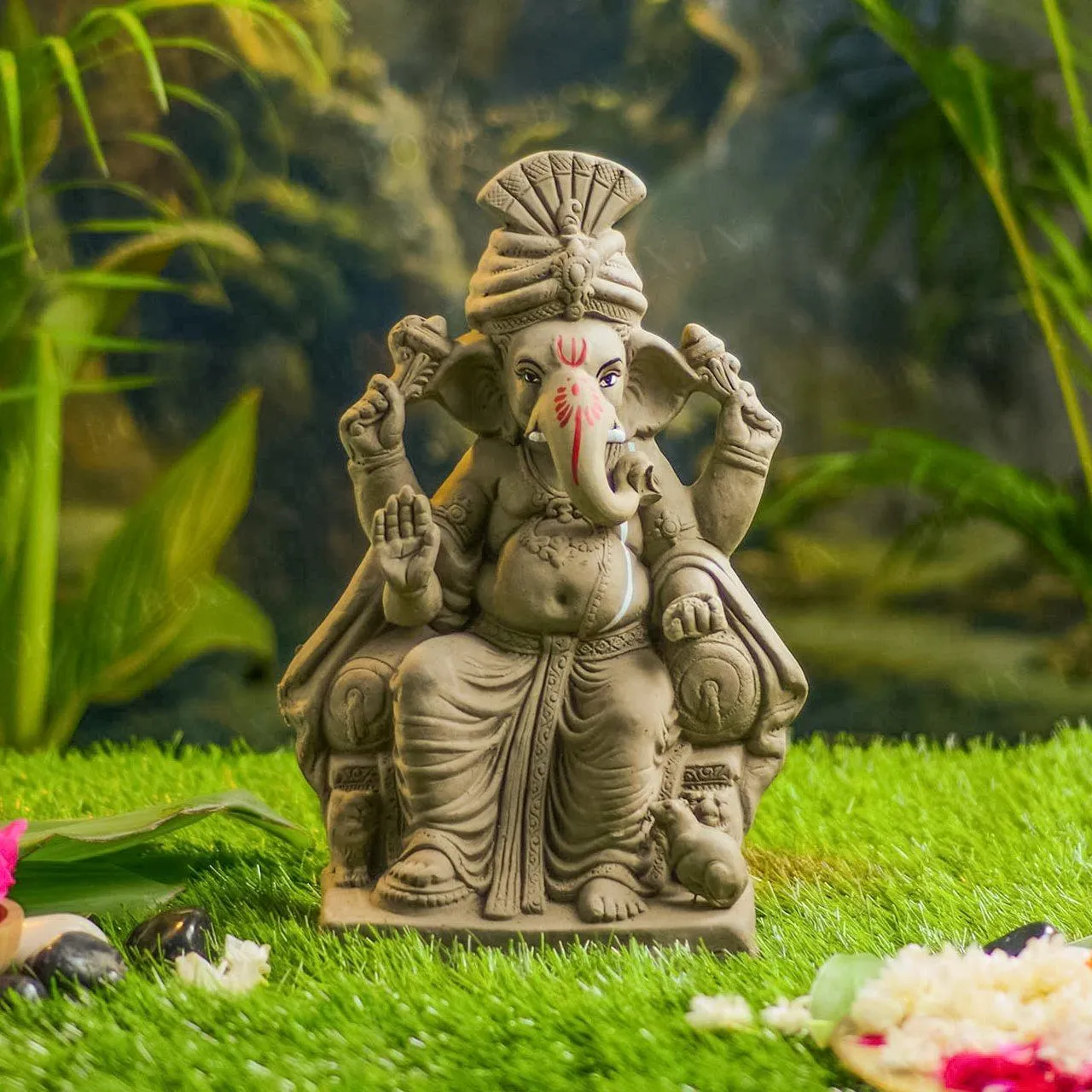 1.2FEET Siddhipriya Eco-Friendly Ganpati | Plant-A-Ganesha