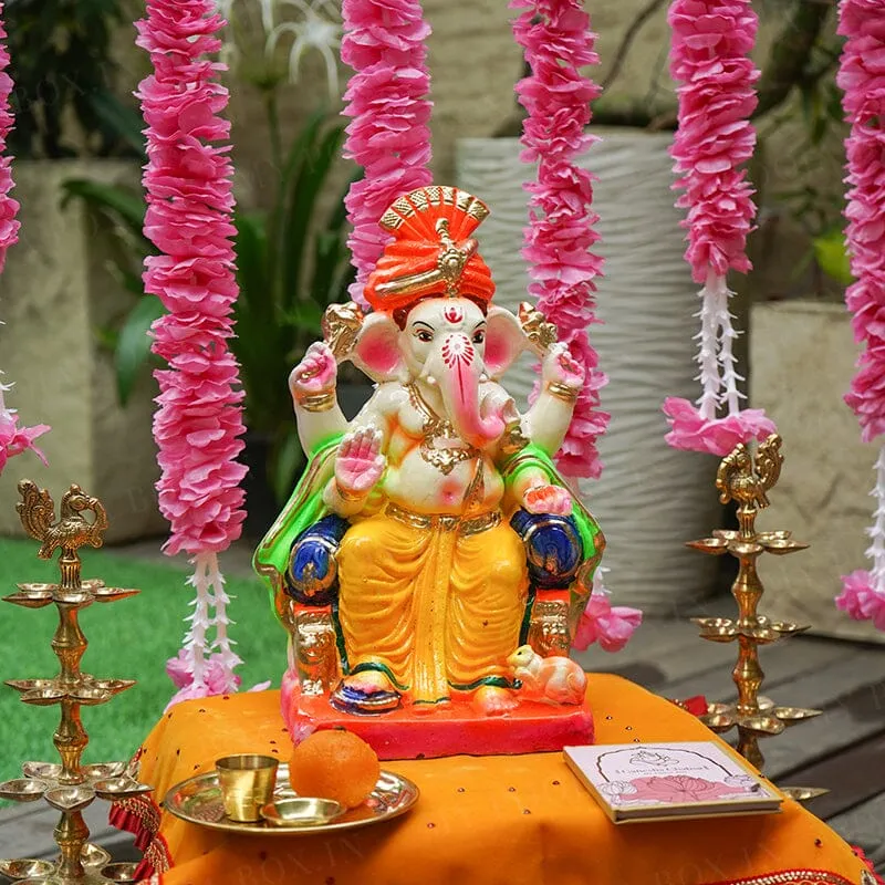 1.2FEET Siddhipriya Eco-Friendly Ganpati | Plant-A-Ganesha