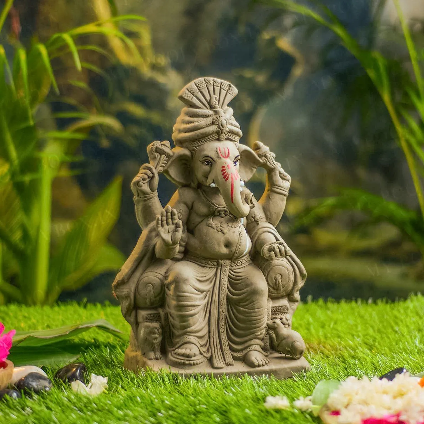 1.2FEET Siddhipriya Eco-Friendly Ganpati | Plant-A-Ganesha