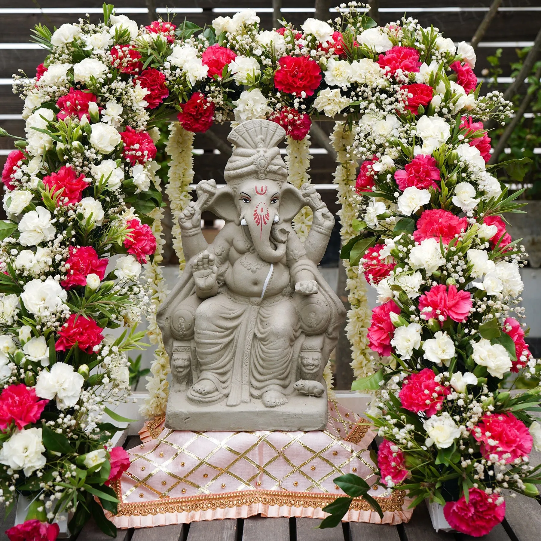 1.2FEET Siddhipriya Eco-Friendly Ganpati | Plant-A-Ganesha