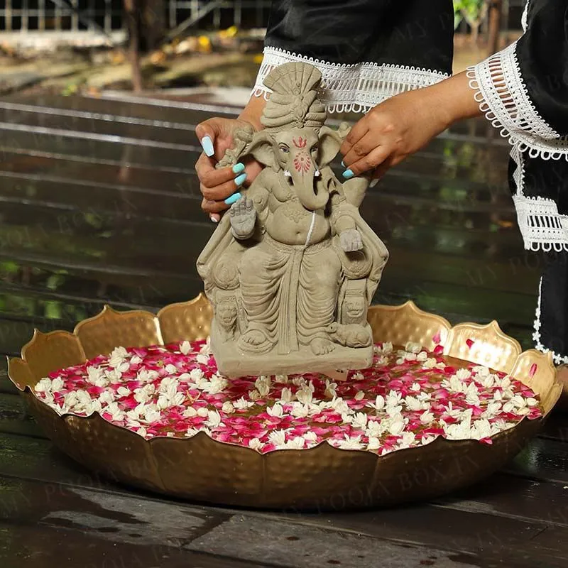 1.2FEET Siddhipriya Eco-Friendly Ganpati | Plant-A-Ganesha