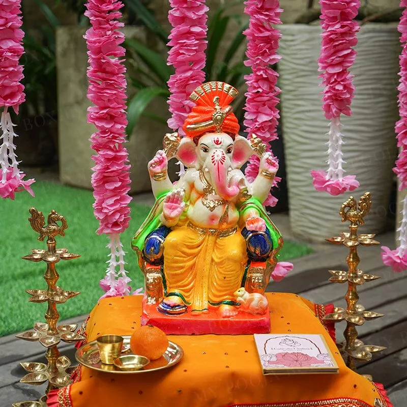 1.2FEET Siddhipriya Eco-Friendly Ganpati | Plant-A-Ganesha