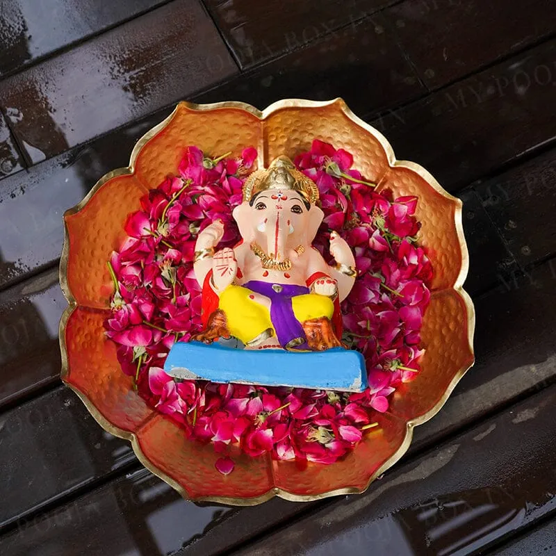 7INCH Eco-Friendly Shoorpakarna Ganesh | Plant-A-Ganesha