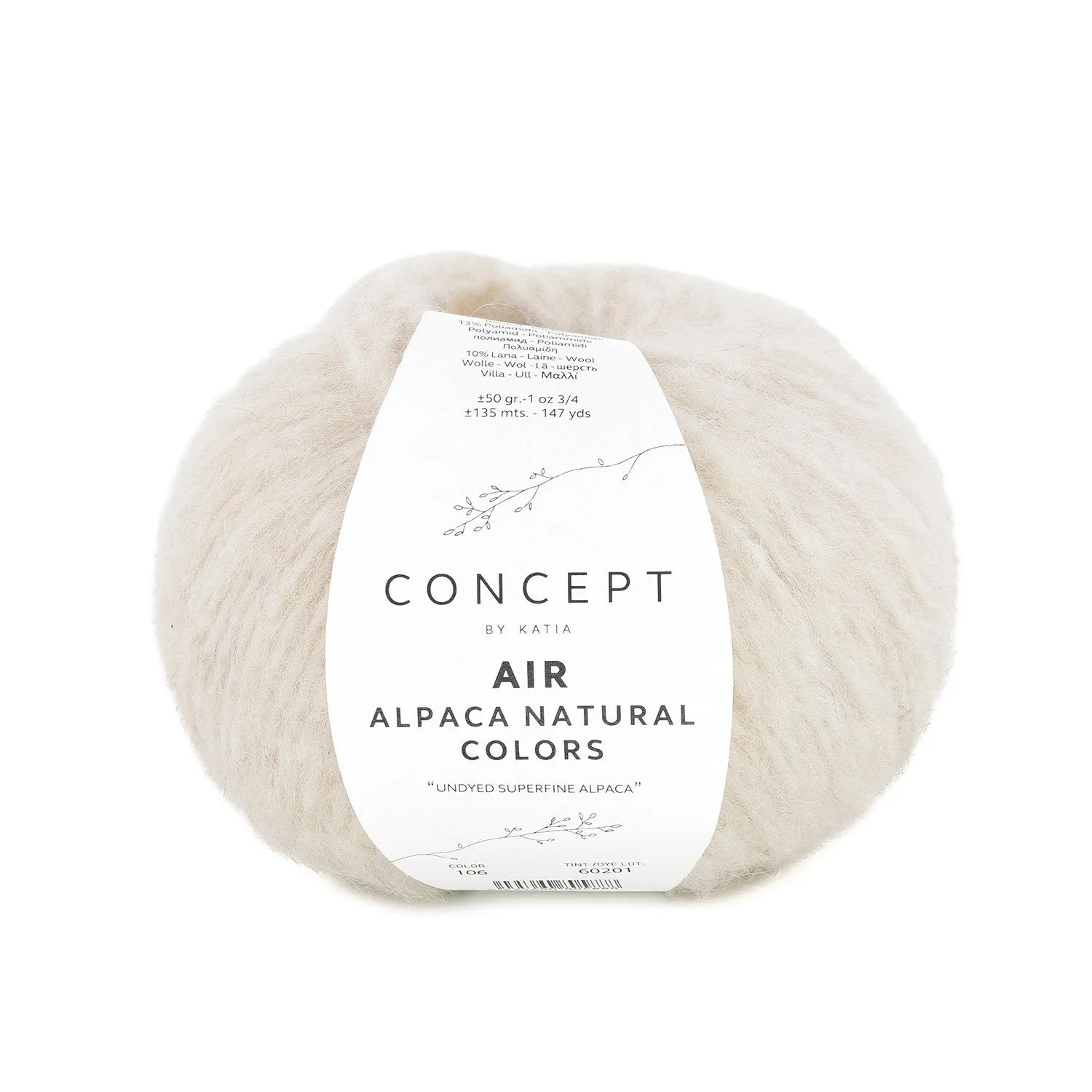 AIR ALPACA NATURAL COLOURS