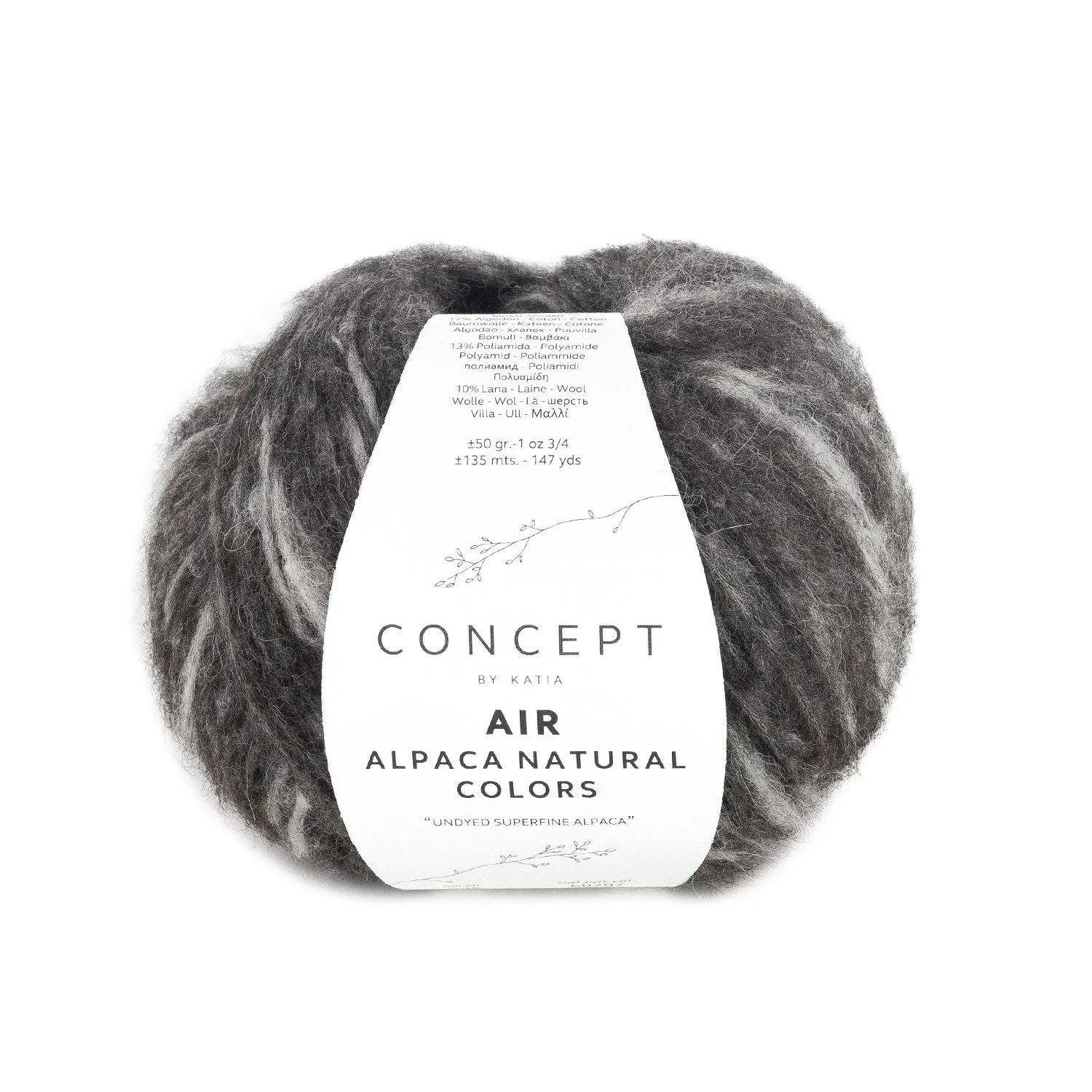 AIR ALPACA NATURAL COLOURS