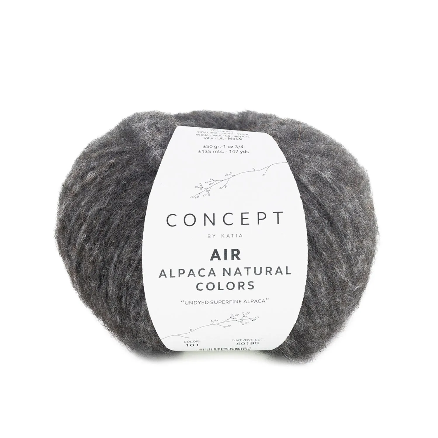 AIR ALPACA NATURAL COLOURS