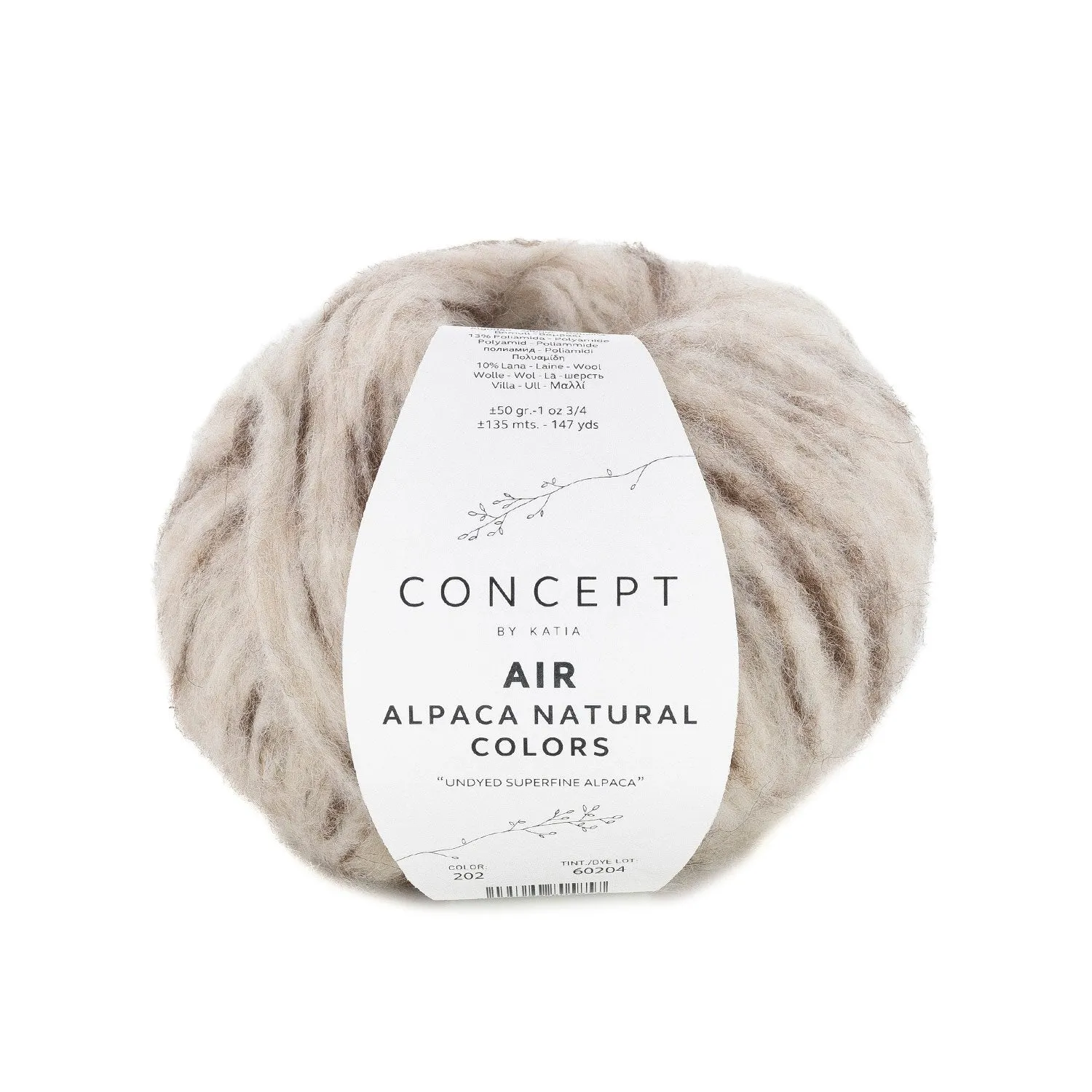 AIR ALPACA NATURAL COLOURS