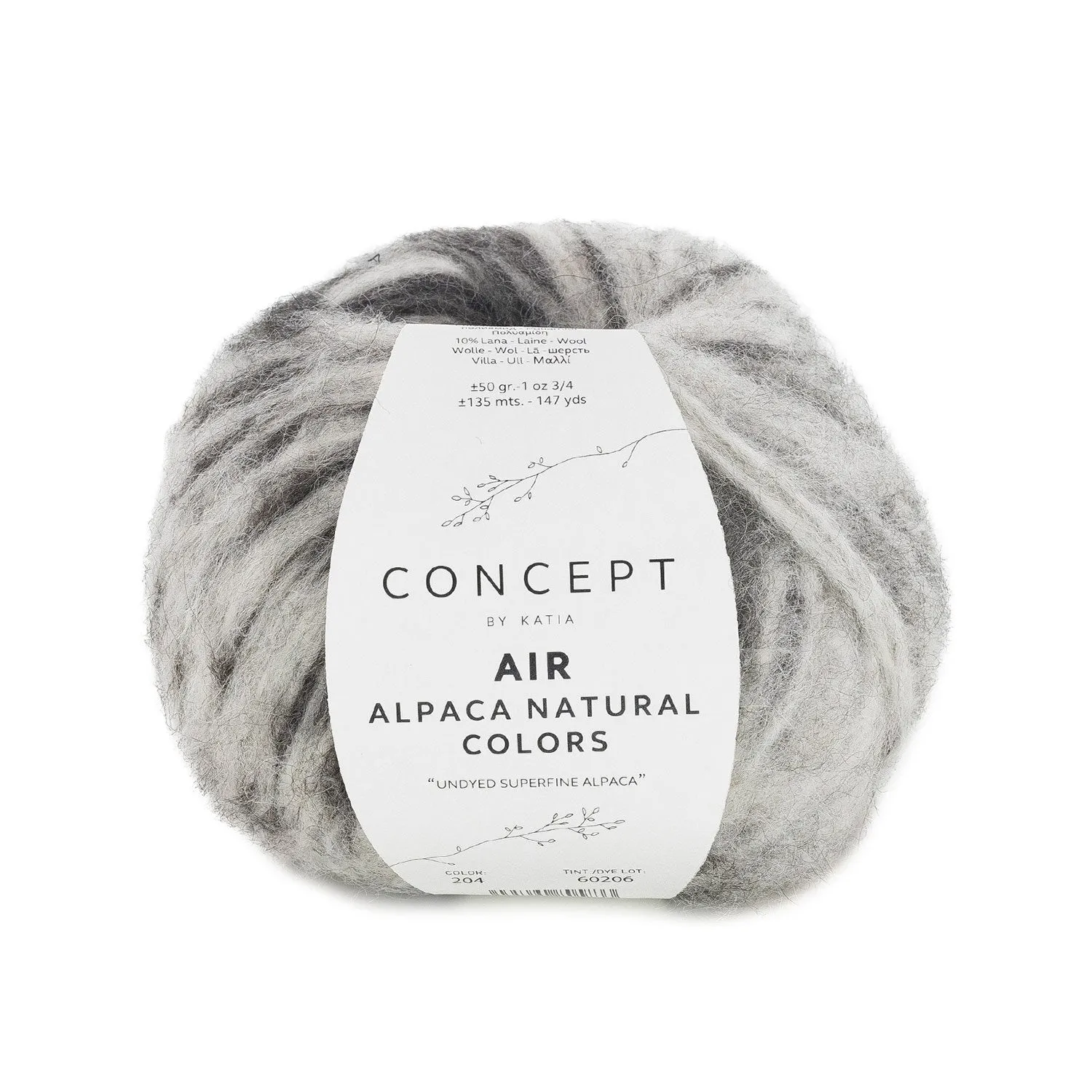 AIR ALPACA NATURAL COLOURS