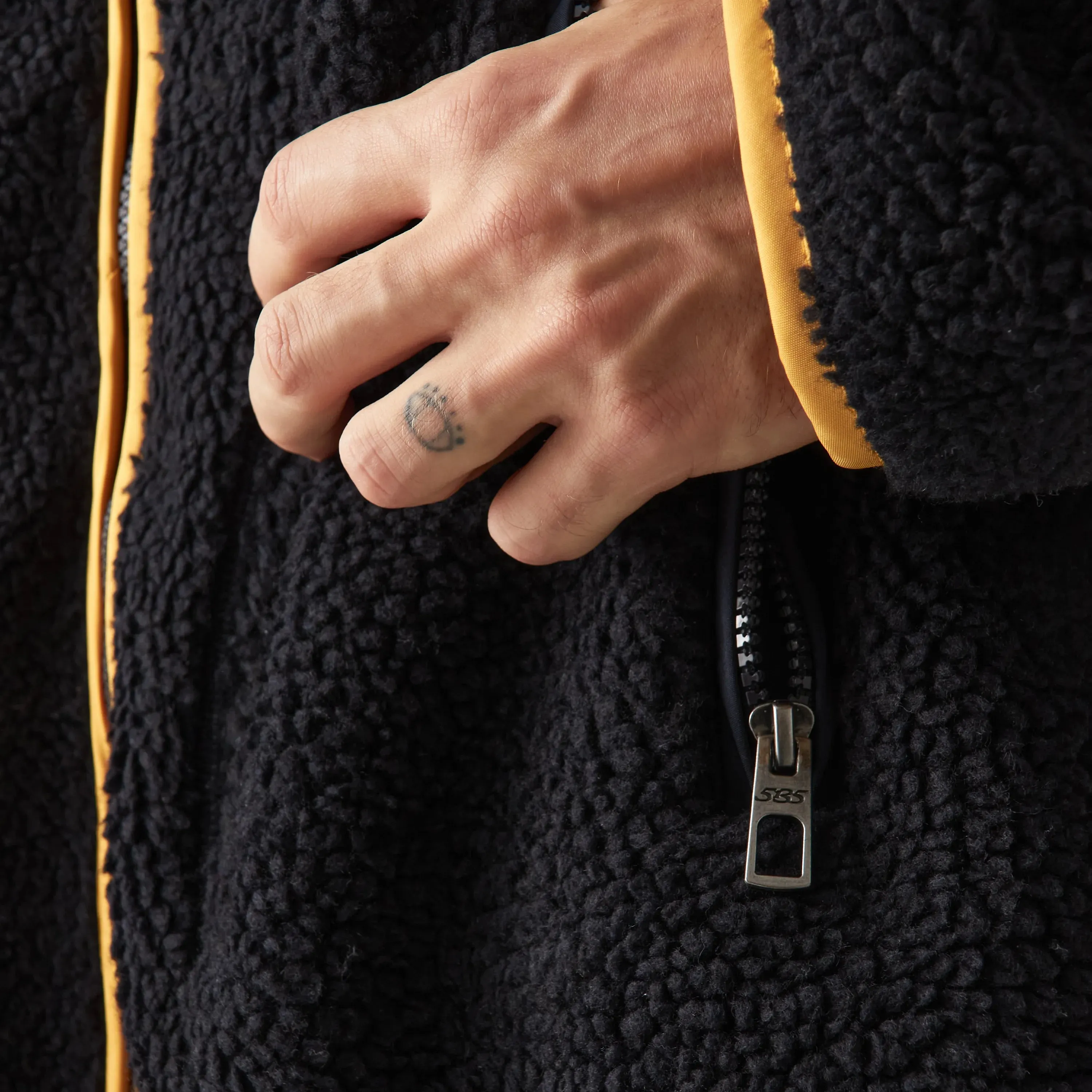 Antarctic Navy Sherpa Fleece