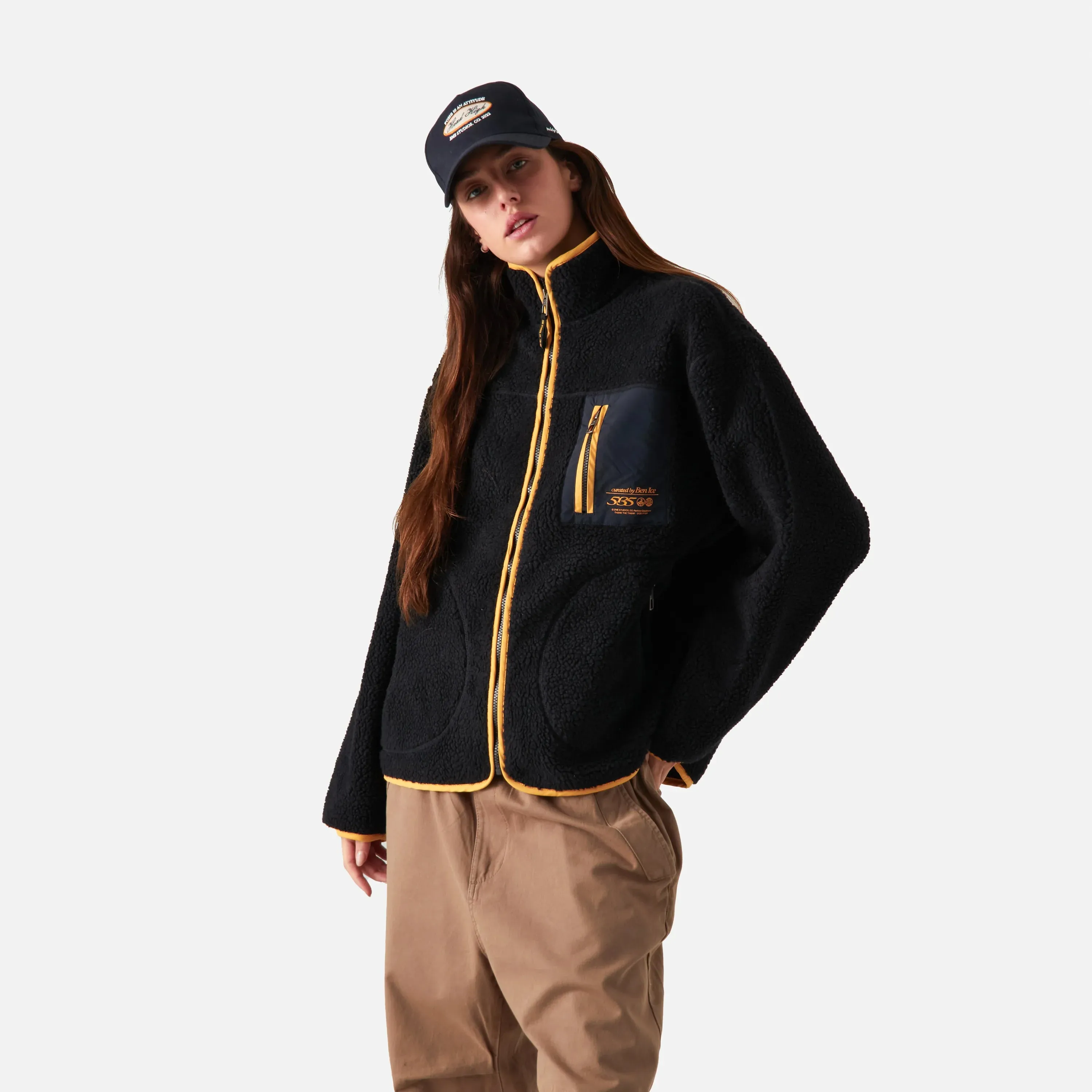 Antarctic Navy Sherpa Fleece