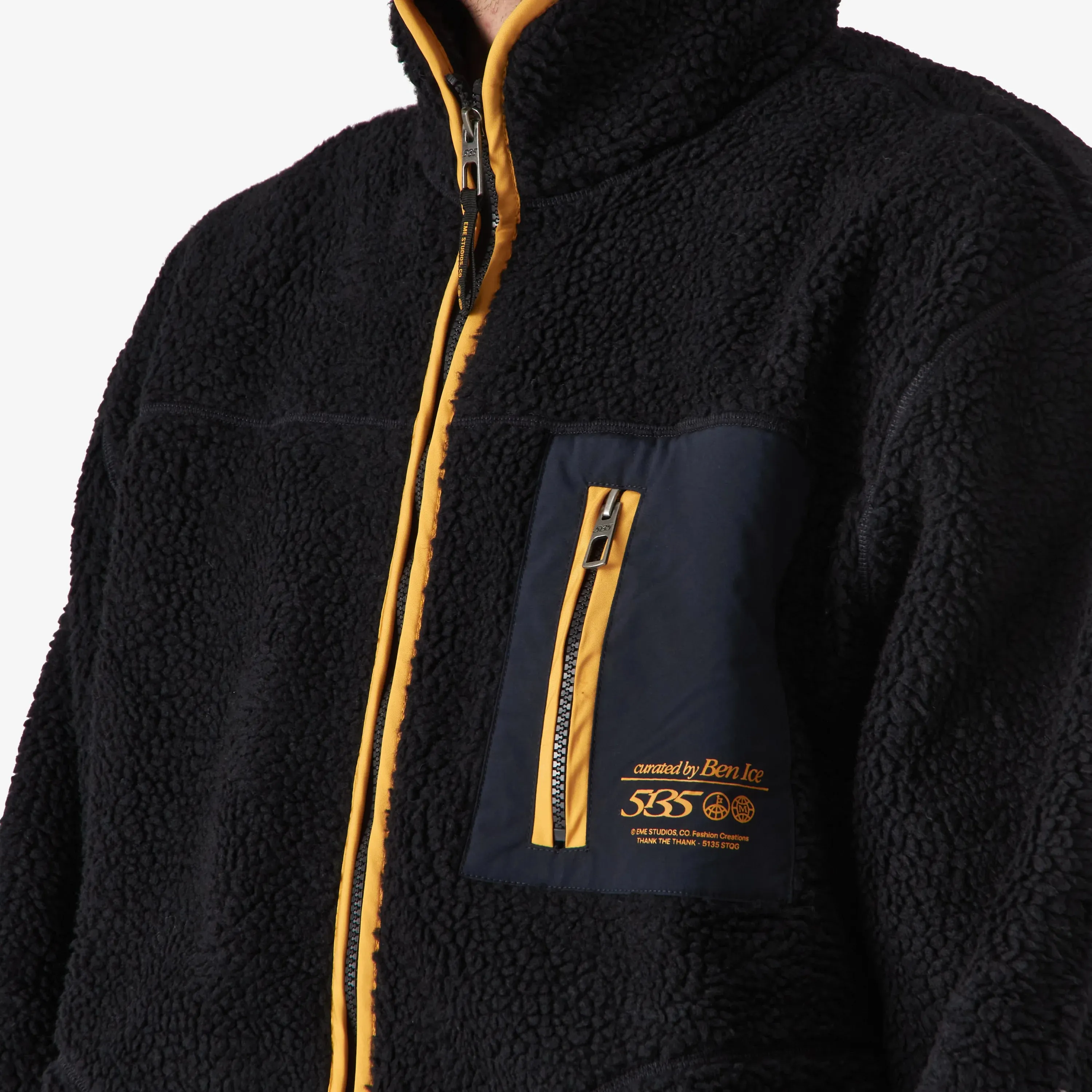 Antarctic Navy Sherpa Fleece