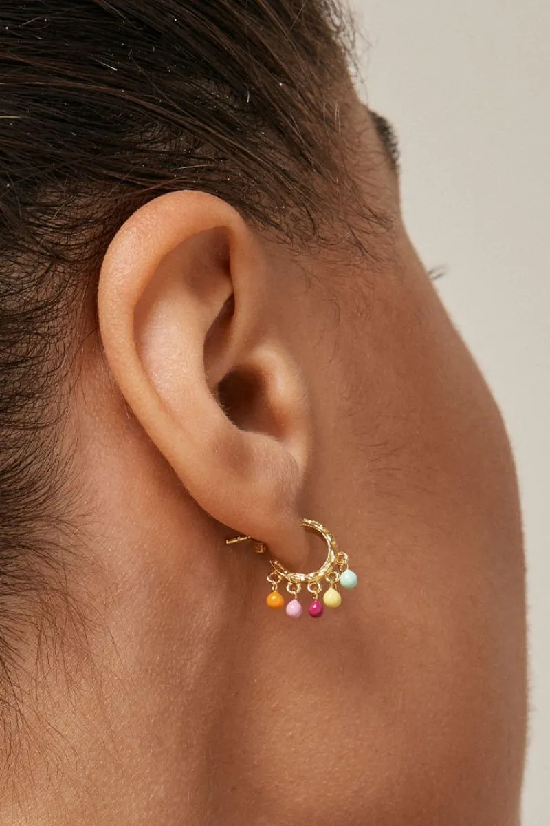 Astrid | Rainbow | Earrings fra Enamel