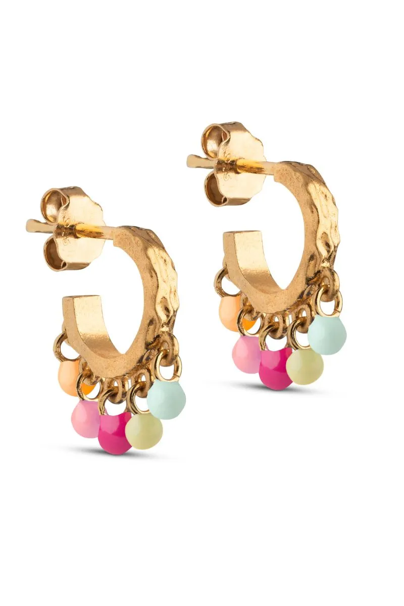 Astrid | Rainbow | Earrings fra Enamel