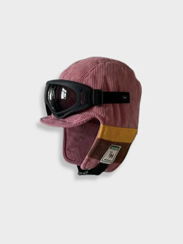 Aviator Cap with Glasses