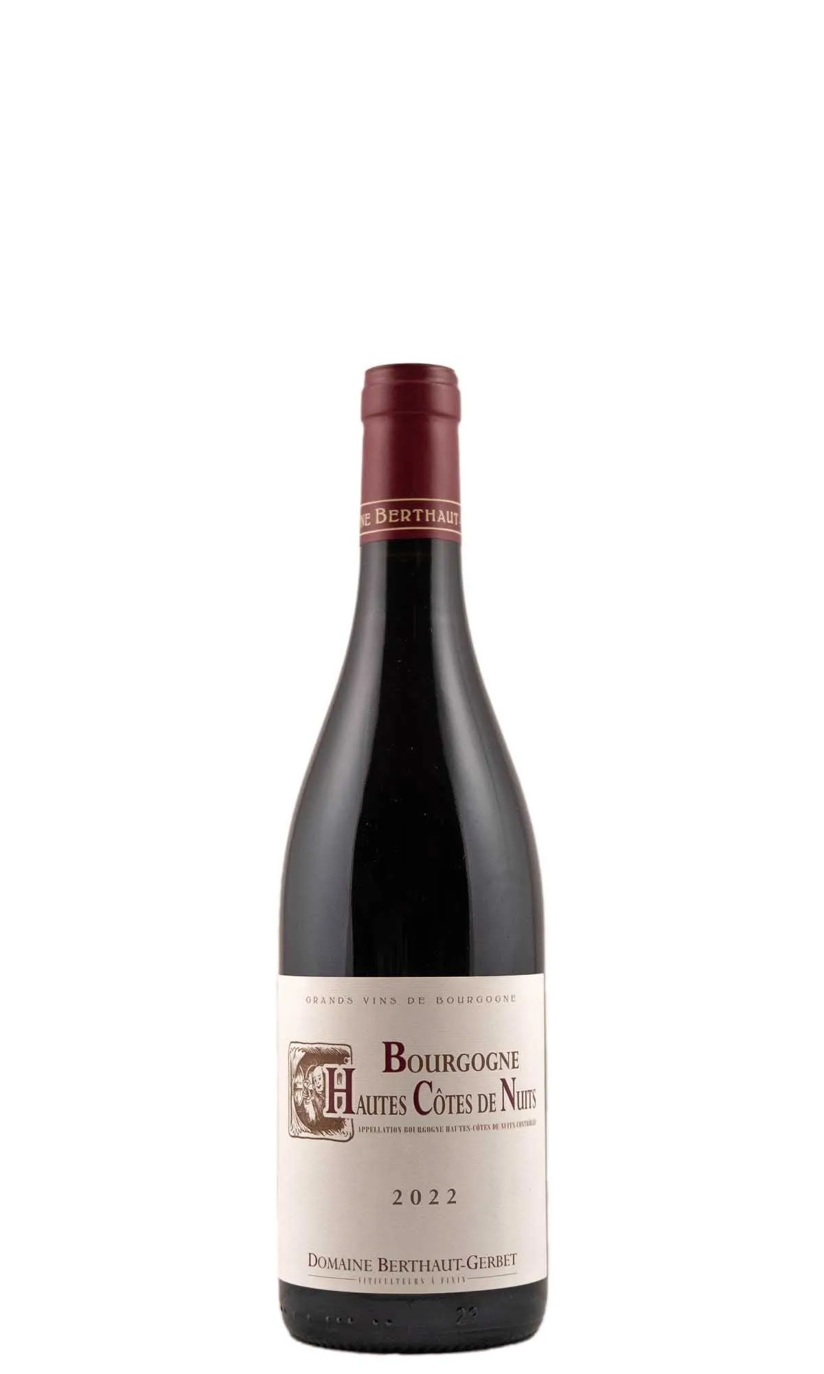 Berthaut-Gerbet, Bourgogne Hautes Cotes de Nuits, 2022