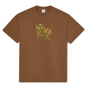 Boogers t-shirt - Walnut