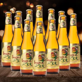 Brugse Zot Blond Belgian Ale 330ml Bottles 6.0% ABV (12 Pack)