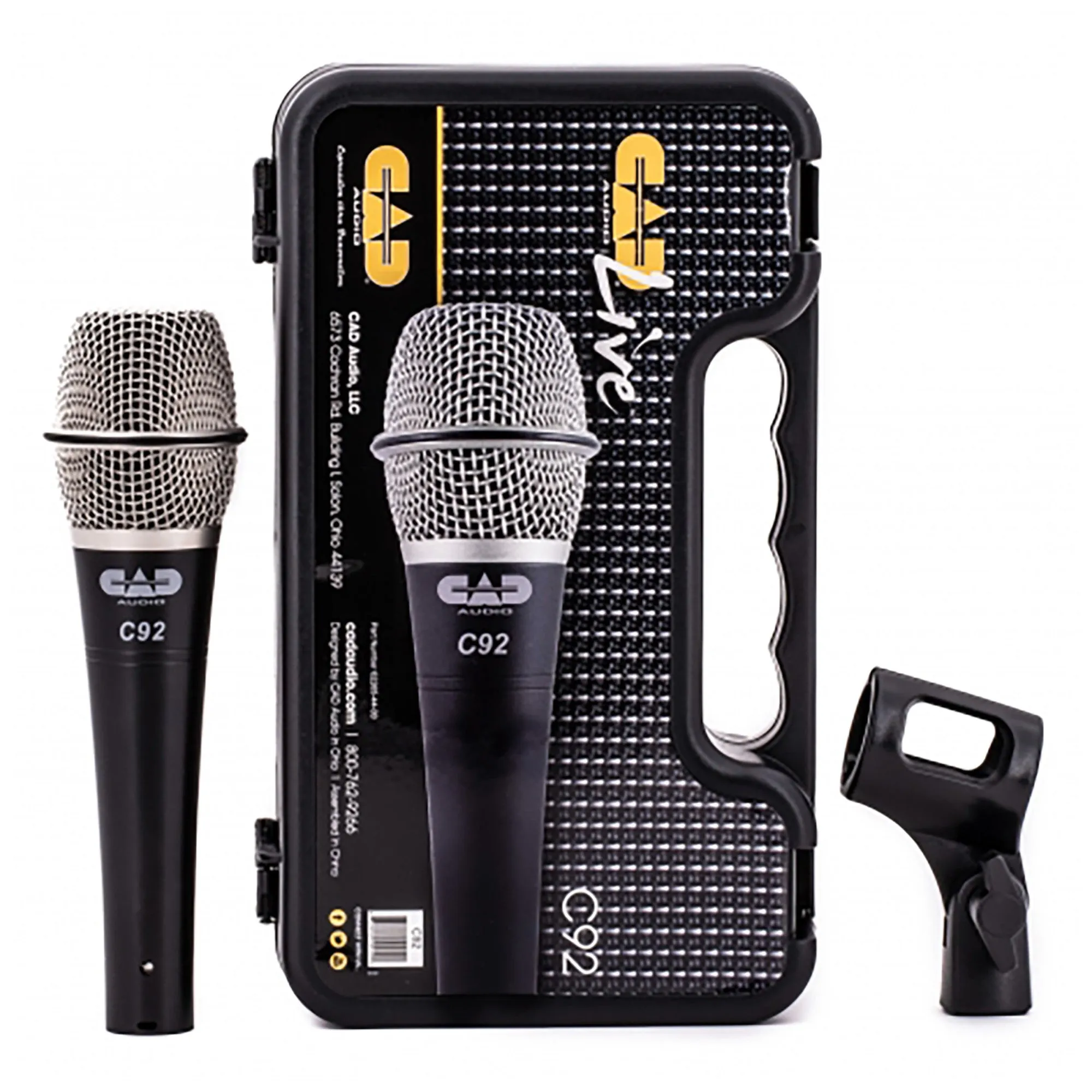 CAD Audio C92 Premium Cardioid Condenser Handheld with Equitek Capsule