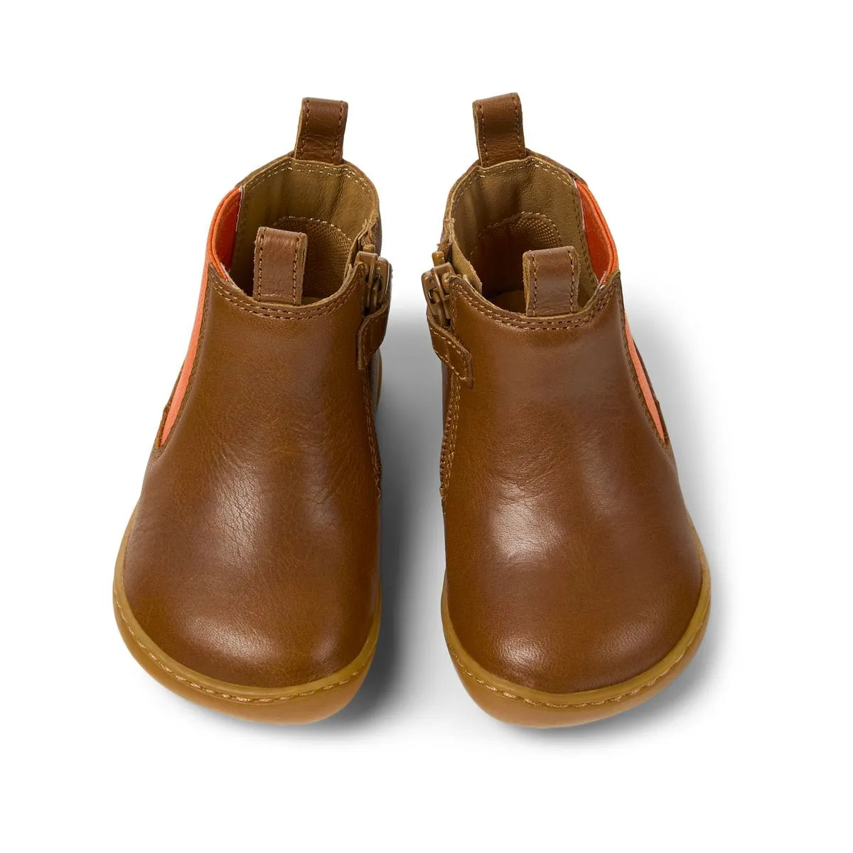 Camper Peu Bottines Marron Orange