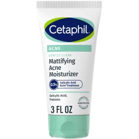 Cetaphil Gentle Clear Mattifying Acne Face Moisturizer - 3 oz