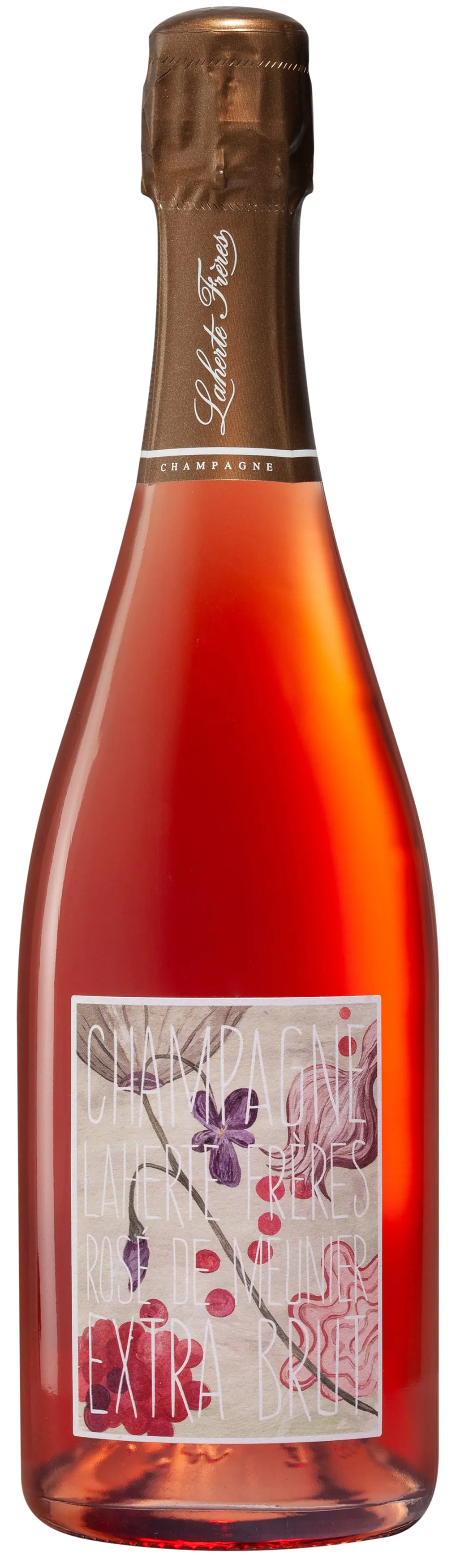 Champagne Laherte Freres Rose De Meunier Extra Brut