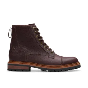 CLARKS | BOTAS HOMBRE | CLARKRIDGE HI BROWN SCOTCH GRAIN | MARRÓN