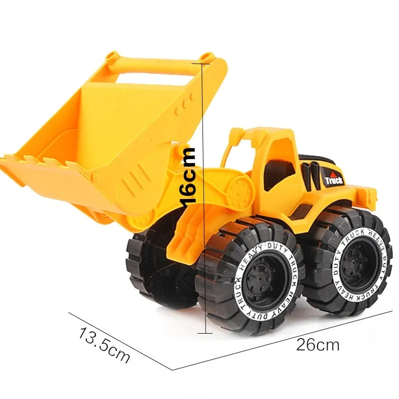 Dump Truck Toy for Kids – Moveable Claw - Lifting Back – Garbage Truck Bulldozer Digger