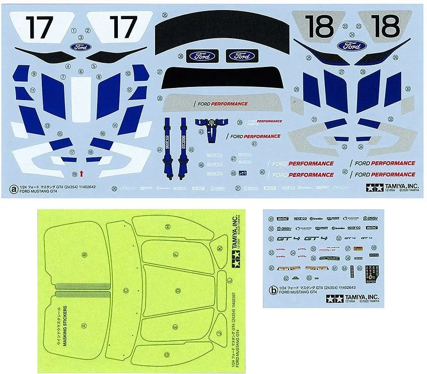 Ford Mustang GT4 (1/24)