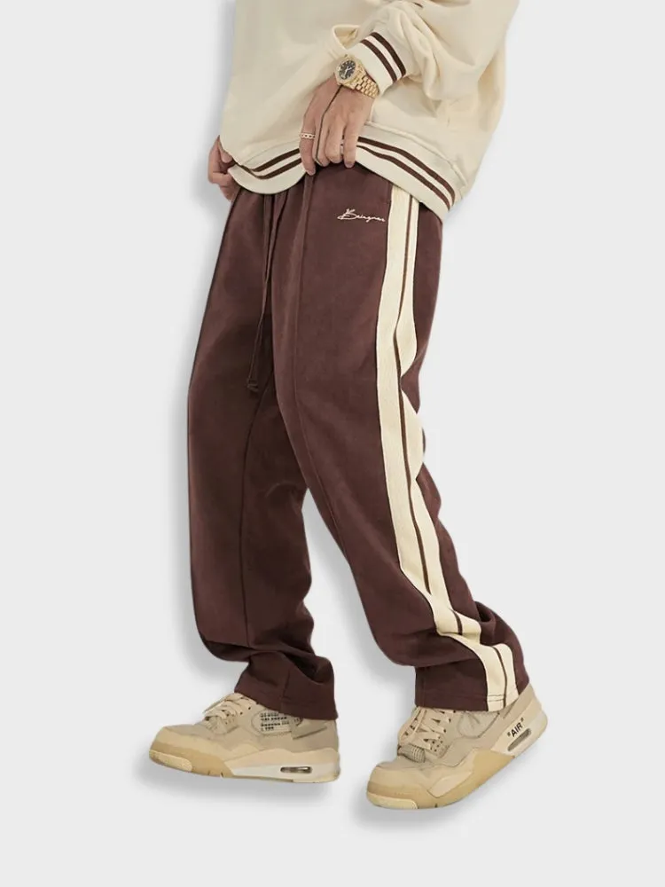 Premium Quality Bugani Joggers with Stylish Side Stripes