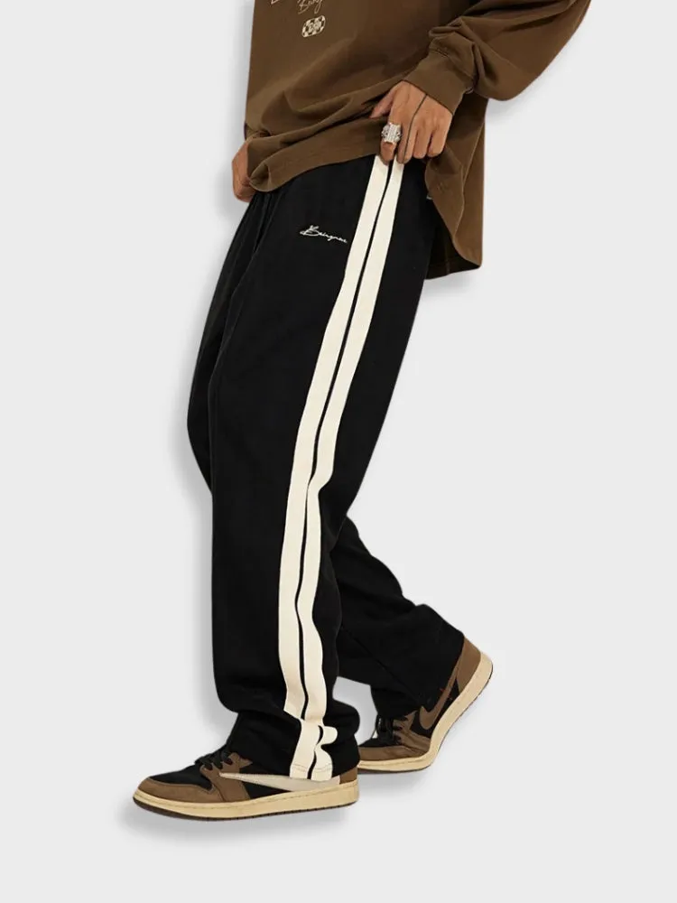 Premium Quality Bugani Joggers with Stylish Side Stripes