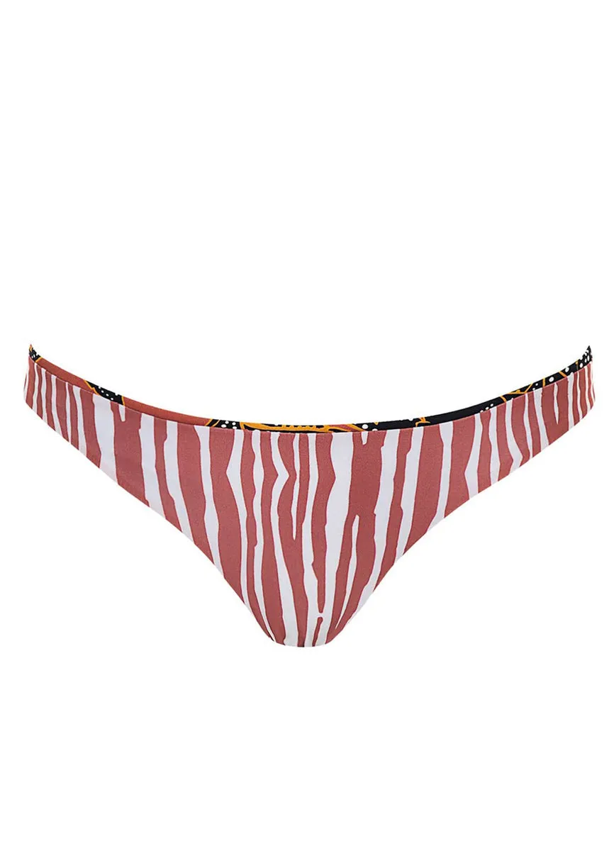 Maaji Phoenix Palm Flirt Thin Side Bikini Bottom