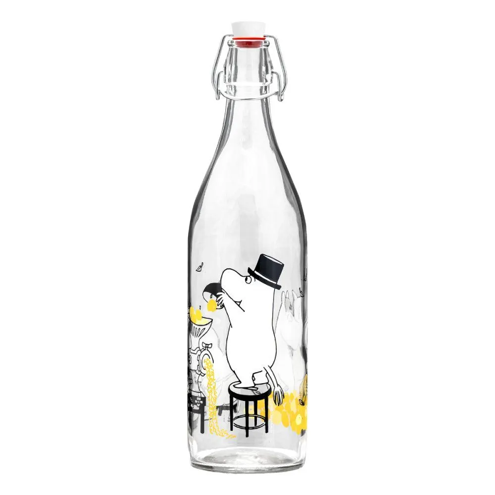 Moomin Fruits Glass Bottle 1 L - Muurla