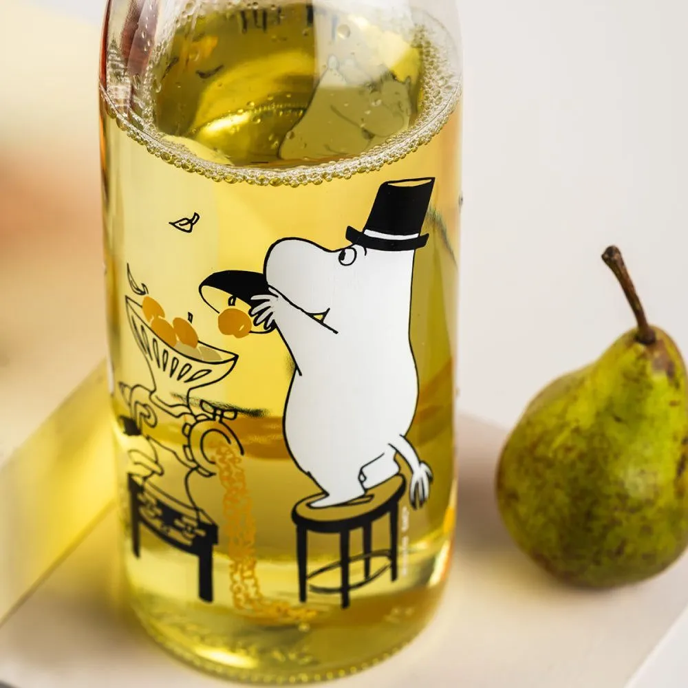 Moomin Fruits Glass Bottle 1 L - Muurla