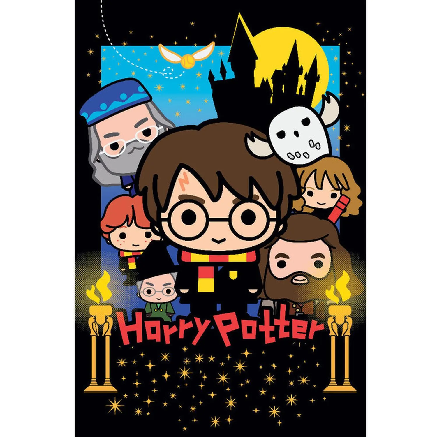 New Arrival Prime 3D Puzzles Rompecabezas Lenticular Con Peluche Harry 300Pz Harry Potter