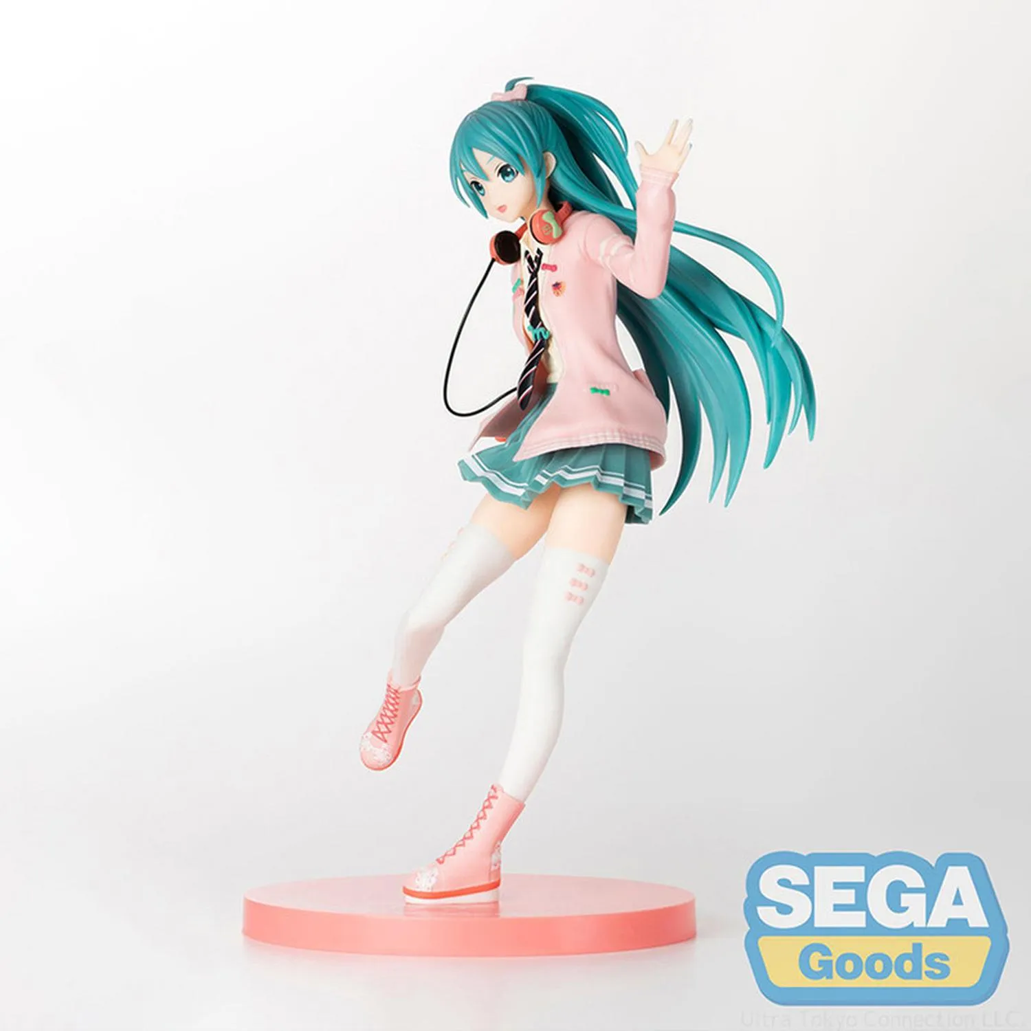 New Arrival Sega Figura Hatsune Miku Ribbon Girl Project Diva Arcade Future Tone Ver. Vocaloid