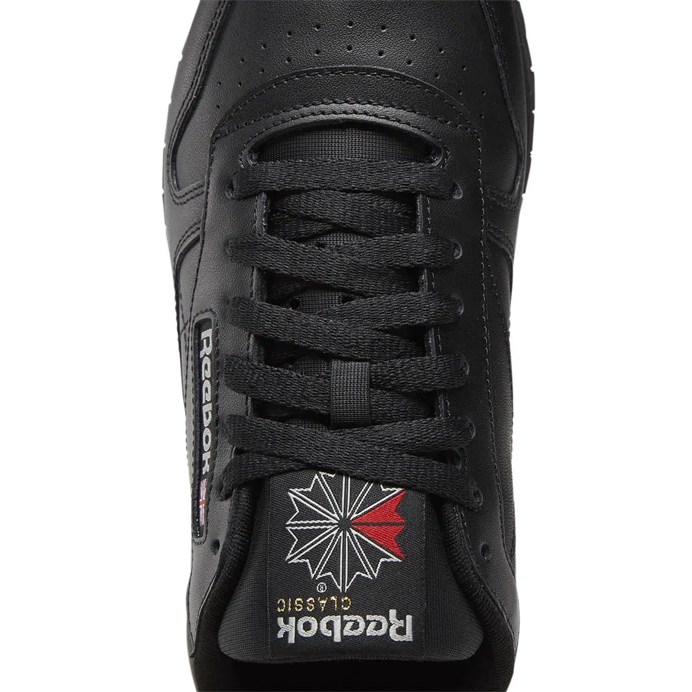 Reebok Classics Masculino Classic_Leather Core_Black/Core_Black/Pure_Grey_5