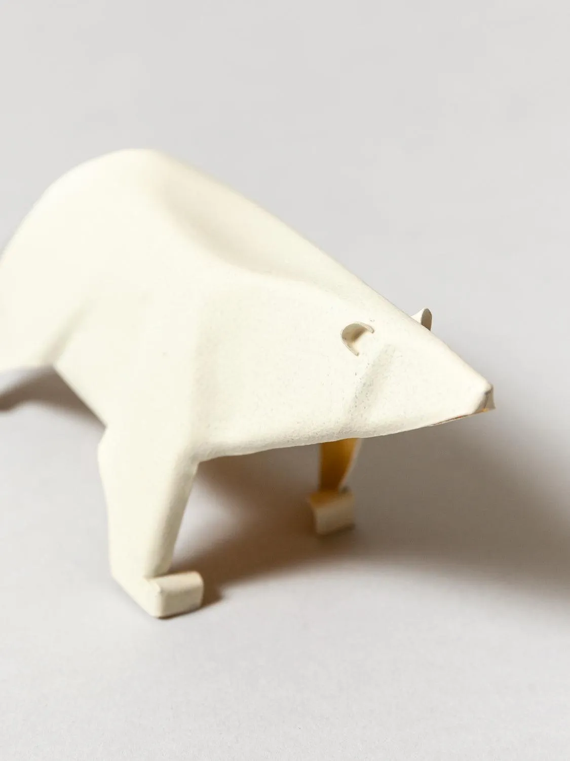 Ren Brass Polar Bear