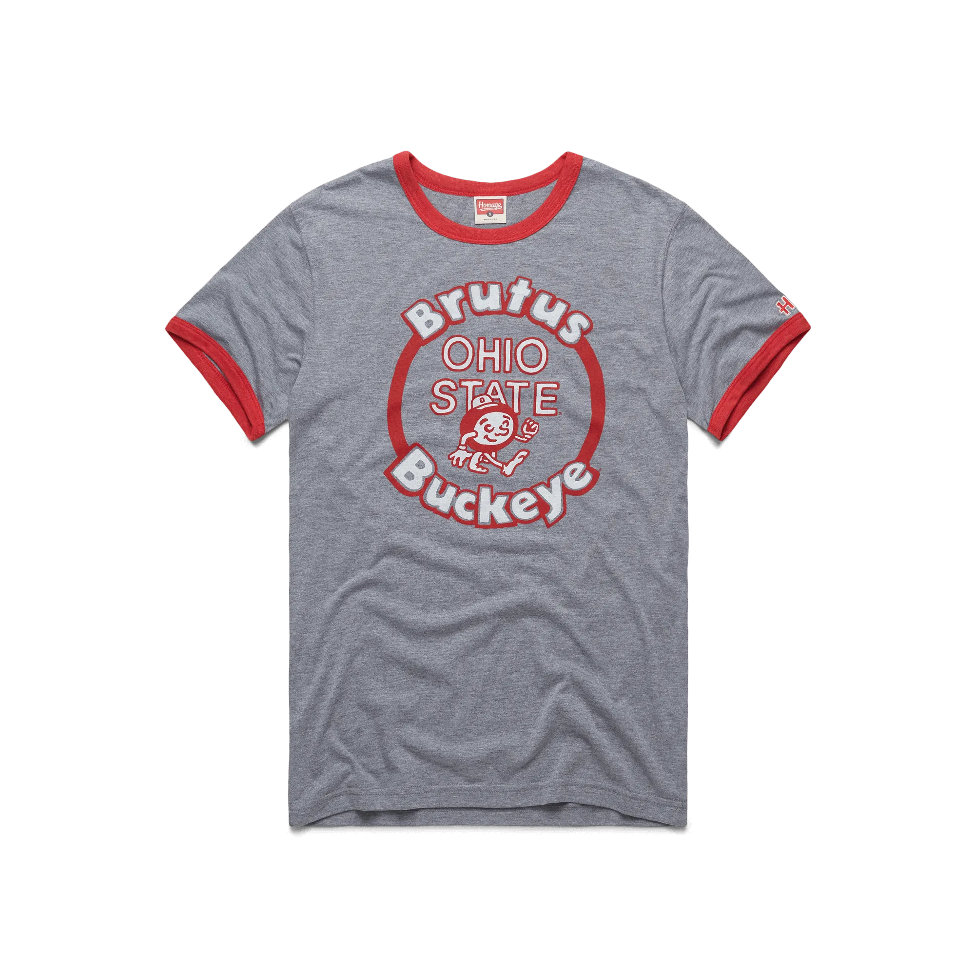 Retro Brutus Buckeye Ringer