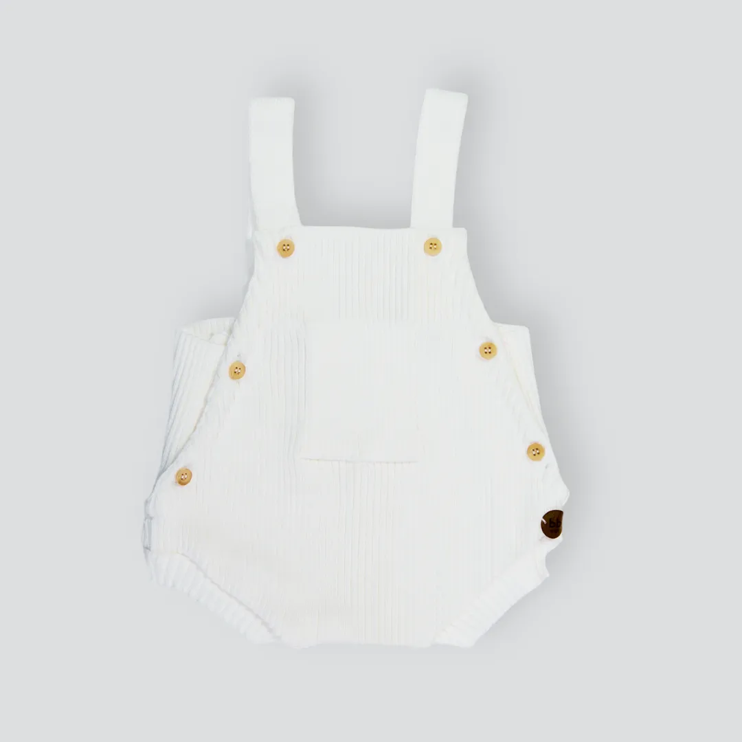 Romper em Tricot Canelado Milk -  Bebê e Infantil