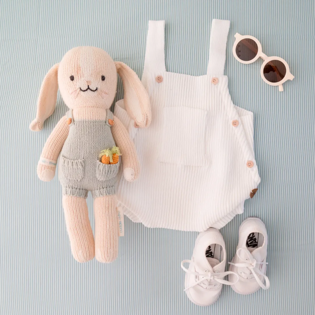 Romper em Tricot Canelado Milk -  Bebê e Infantil