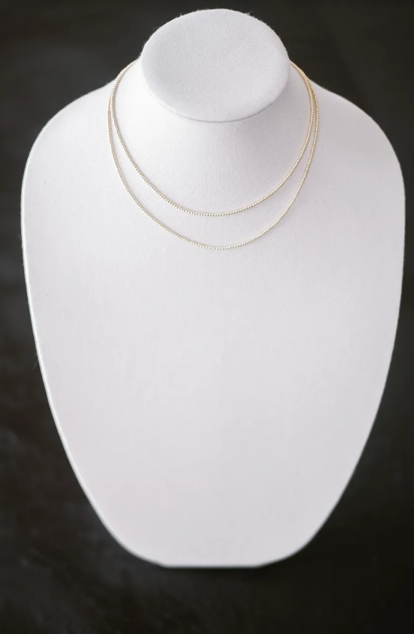 Saskia de Vries 14k Gold Filled Necklace 2mm