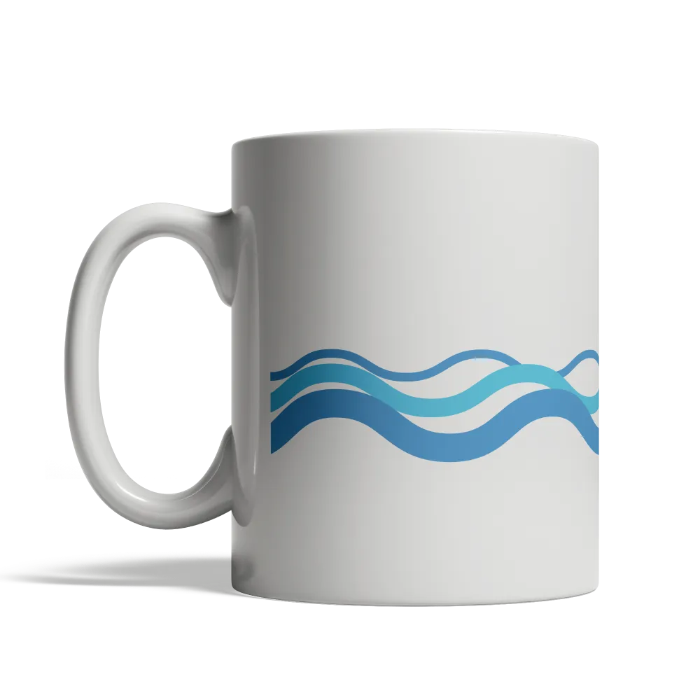 Wavelength mug